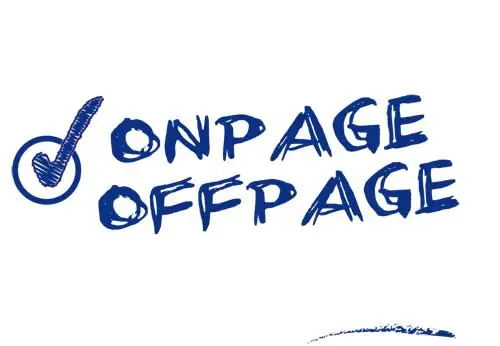 Onpage- und Offpage-Optimierung